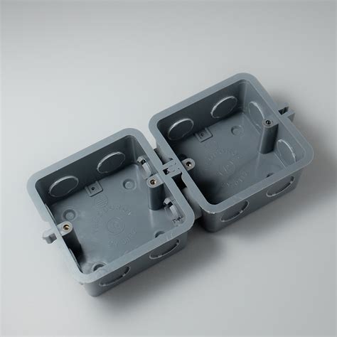 electrical back box plastic|screwfix double back box.